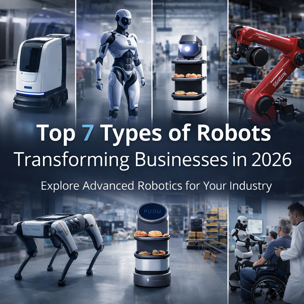 top 7 types of robots
