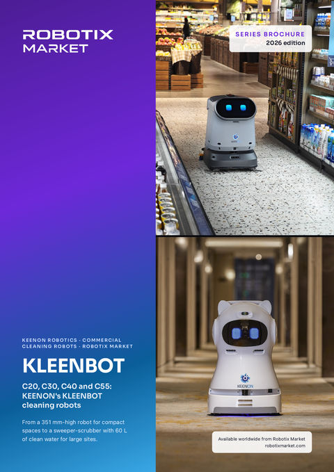 Keenon KLEENBOT C30 Gewerblicher Reinigungsroboter – Produktbroschüre