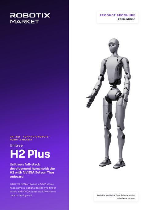 Unitree H2 Plus Humanoid Robot – Product Brochure
