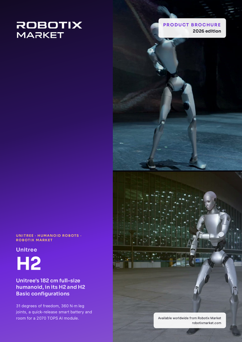Unitree H2 Basic Humanoider Roboter – Produktbroschüre